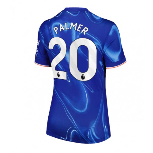 Fotballdrakt Dame Chelsea Cole Palmer #20 Hjemmedrakt 2024-25 Kortermet